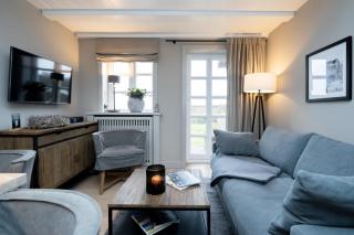 Ferienwohnung Wattnest, Wattblick mit Strandkorb, Rantum, Sylt - 8