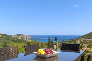 Sea View Villa Near Bali, Crete, Pool & Rooftop - 0