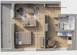 Cozy Apartment - Steps from Chinggis Khaan National Museum - 1