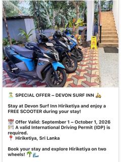 Devon Surf . Inn - Hiriketiya - 9