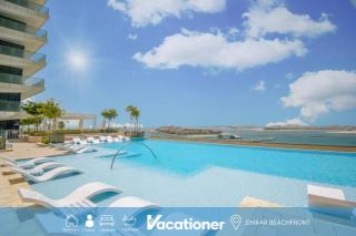 Vacationer Holiday Homes l Luxurious 1 Bed with Private Beach Access - 0