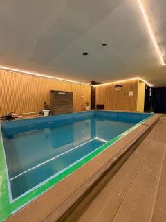 Cozy 1BHK with Pool and Balcony in Tapovan - 2