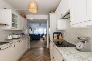 Central Swanage Apartment with Patio & Parking Steps from Beach & Pier - 4