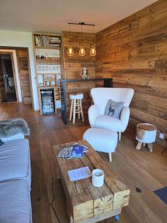 Appart chalet vieux bois, vue Alpes, Crans-Montana - 9