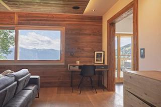 Appart chalet vieux bois, vue Alpes, centre de Villas - 7