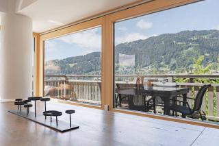 Appart chalet vieux bois, vue Alpes, centre de Villas - 5