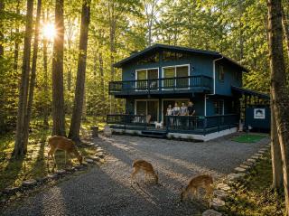 Bluewood Escape at Pocono Farms Sauna Hot Tub - 2