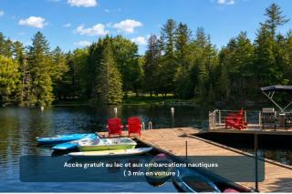 Chalet Luméo Private SPA, Golf & carling Lake - 7