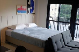 Apt 68 Studio novo c vaga prox Paulista, com sacada, gym - 9