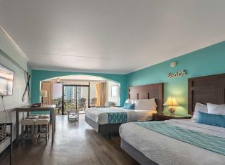 Oversized Ocean View Queen Suite with Beautiful Fireplace and Accents - Sleeps 4 Guests! - 1