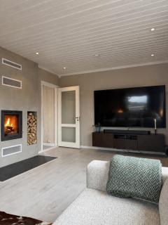 Spacious Tromsø Home with Sauna, Fireplace & View - 7
