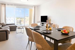Pool And Sea - Modern Apart Sannat Gozo - Happy Rentals - 7
