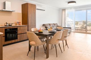 Pool And Sea - Modern Apart Sannat Gozo - Happy Rentals - 6