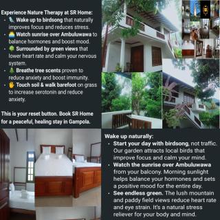 SR HOME STAY & ENTIRE PLACE GAMPOLA TOWN KANDy 3 - 9