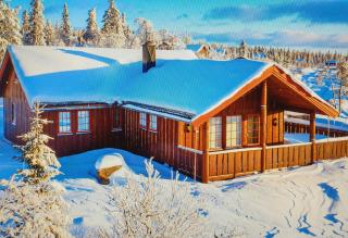 Hilltop cabin with views of Trysilfjellet - 9