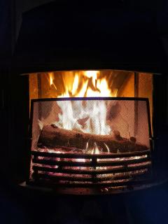Forest cabin at Branen with fireplace & fire pit - 4