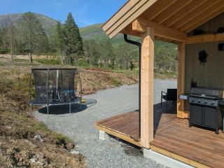Sunny cabin with mountain and fjord views - 1