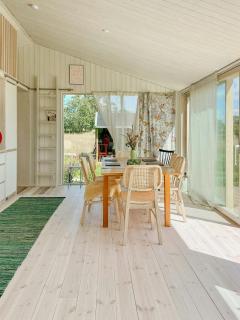 Modern black timber house on the Bjare Peninsula - 1