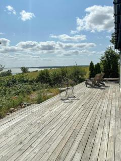 Views over Arreso from terrace and sauna - 0