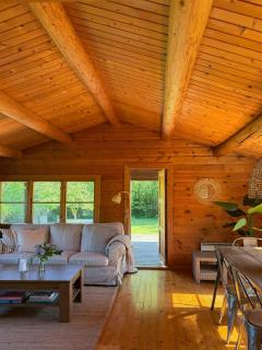 Log cabin with turf roof 800m from the beach - 3