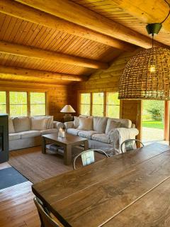 Log cabin with turf roof 800m from the beach - 2