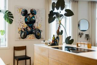 Light apartment with rooftop views in Toyen - 1