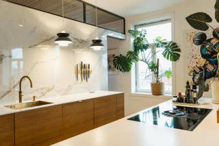 Light apartment with rooftop views in Toyen - 2