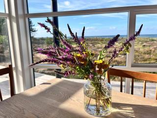 House on wild heathland in first row to the sea - 2
