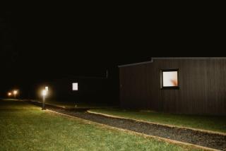 Luxury Glamping Cabin sleeping 4 People with Private Hot Tub and BBQ with views across the North Coast Ballycastle Pod 2 - 1