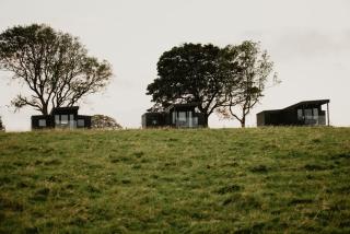 Luxury Glamping Cabin sleeping 4 People with Private Hot Tub and BBQ with views across the North Coast Ballycastle Pod 2 - 2