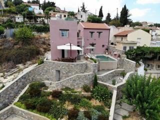 Listen to Nature in a Renovated Traditional Hilltop Villa Liodosifis with Heated Pool - 8