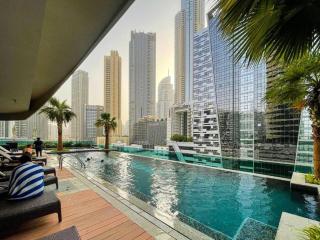 Downtown 1BR - 5 minutes to mall - panoramic pool - Dubaï - 7