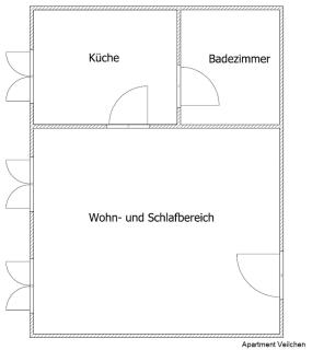 Apartment Veilchen - Ferienhof Friedrichsthal - 1