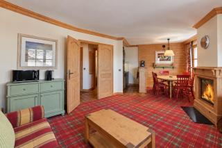 ARC 1950, Appartement 2 chambres, Duplex, Cheminée, 6 pers, Sauna, Hammam, Jacuzzi, Salle de fitness, Piscine intérieure chauffée, Départ et retour skis aux pieds - 5