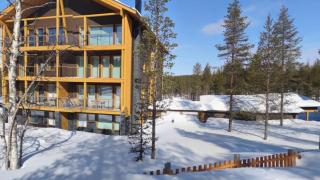 Tunturinlaita A1 Ski Apartment on the Edge of the Slopes, own sauna, fireplace, revitalised and refurbished 2026, by Levillas - 9