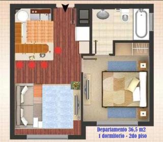 Depto Parque Suizo 800 - 4