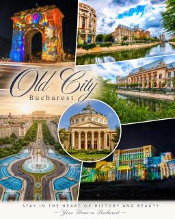 Old City Apartment with Fountain& City Views 2 balconeys - Boekarest - 1