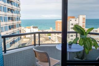 Vista Mar ao Lado Shopping Barra com Garagem e Ar - 1