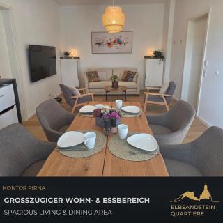 Elbsandstein Quartiere - Kontor Pirna "Luxus mit 2 Bädern" Wallbox - Pirna - 6