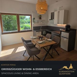 Elbsandstein Quartiere - Kontor Pirna "Luxus mit 2 Bädern" Wallbox - Pirna - 5