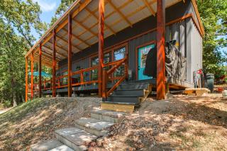 Peekabo Lake Views! Cabin Tiny Home w/ Fire Pit - 8