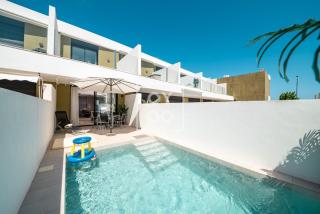 Coastal Calm Townhouse, Private pool and beach ready at Pilar, by OYOOSTAYS - 0