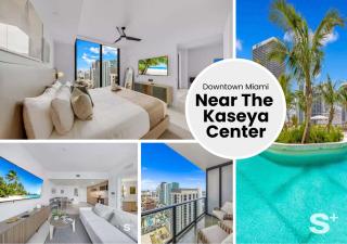 43rd-Floor Skyline Suite - Epic Views, Pool - Gym - Miami - 0