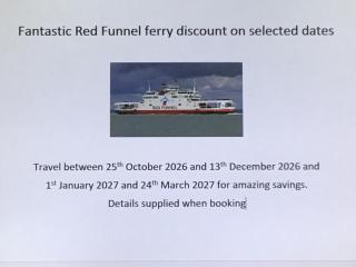 Seaglass sea views parking ferry savings - 9