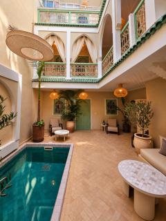 Riad Privé Chic 10 pers, piscine, petit-déjeuners, proche Jemaa el-Fna - Marrakesh - 8