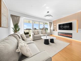 Modern Coastal Escape with Private Beach Access - 0