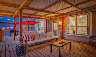 Mini-goats, Covered Deck at Conroe Casita - 5