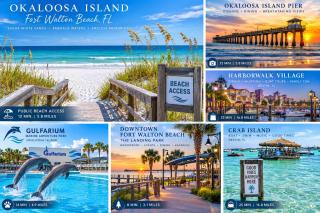 Fort Walton 3BR - Beach - Bases - Hospital - 4