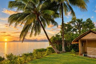 Fare Pae Miti Beach Punaauia Beachfront Beach access Moorea View - 0