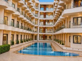 Sea-view studio, sunrise balcony & beach & Pool - 4